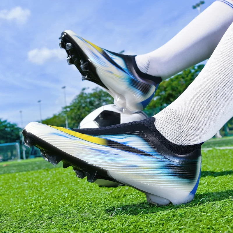 Chaussures de football de qualité pour hommes, chaussures de football pour garçons, bottes de football pour enfants, baskets de football unisexes.