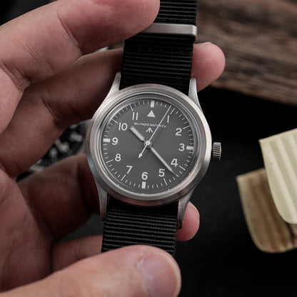 Militado ML14 Quartz Watch VH31 Movement Bubble Sapphire Crystal Vintage Watch 100m Waterproof BGW9 C3 Luminous Watch