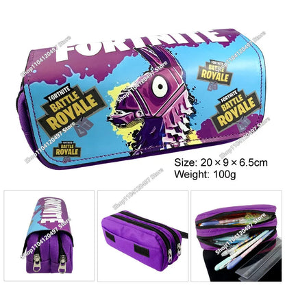 Carteras Fortnites para niños, monedero Anime Fortress Night, tarjetero de dibujos animados, bolso corto de cuero, cartera plegable de moda, regalo para niños