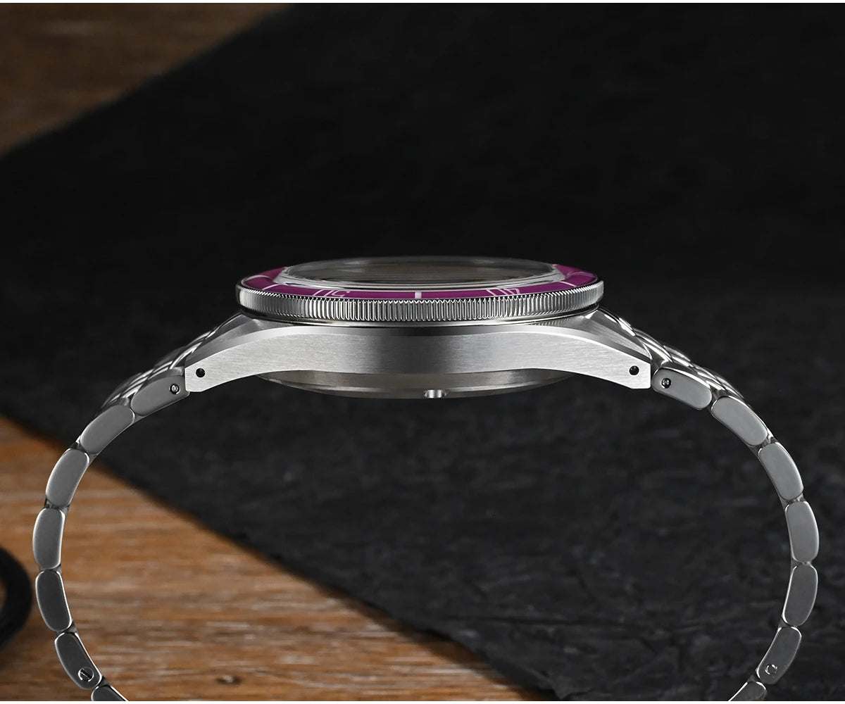 San Martin 39.5mm Summer Dive Watch Fashion Fun Fruit Series Men Sports Watches NH35 Automatic Mechanical 20 ATM SN0116 Reloj