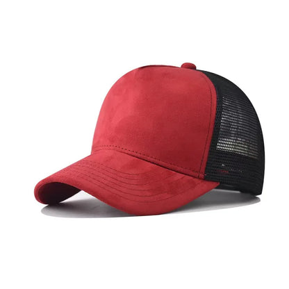 New Summer Mesh Baseball Cap Women Men Letter Patch Snapback Hat Casual Breathable Unisex Street Hip Hop Trucker Caps