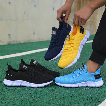 Trendy sportovní móda Pánské tenisky Prodyšné lehké běžecké boty Nové pánské a dámské ležérní tenisky na chůzi Tenis Feminino