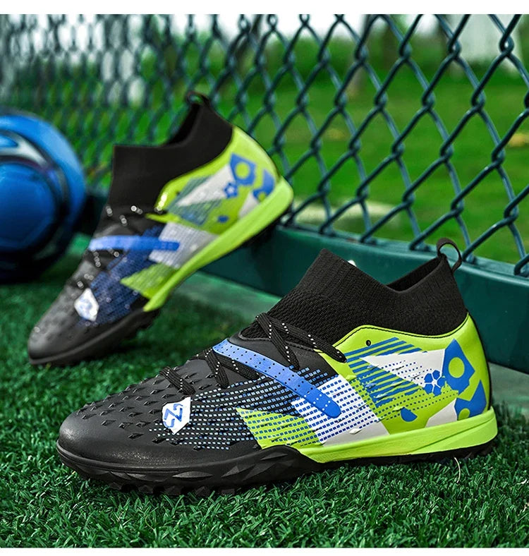 Nouvelles chaussures de football professionnelles pour hommes, crampons de football de société, chaussures de football d'intérieur, bottes d'entraînement originales, chuteira de terrain rapide
