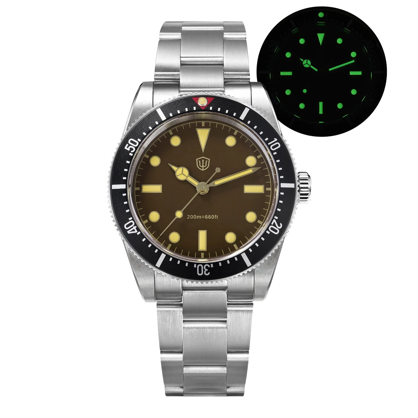 Watchdives WD7922 BB54 Quartz Watches VH31 20Bar Waterproof Luminous Sapphire Crystal Ar 37Mm Fashion Stainless Dive Wrist Watch