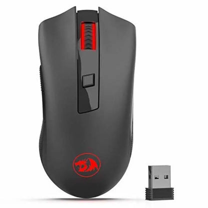 Bezdrôtová optická myš Redragon M652 2.4G s USB prijímačom, prenosná herná a kancelárska myš, 5 nastaviteľných úrovní DPI