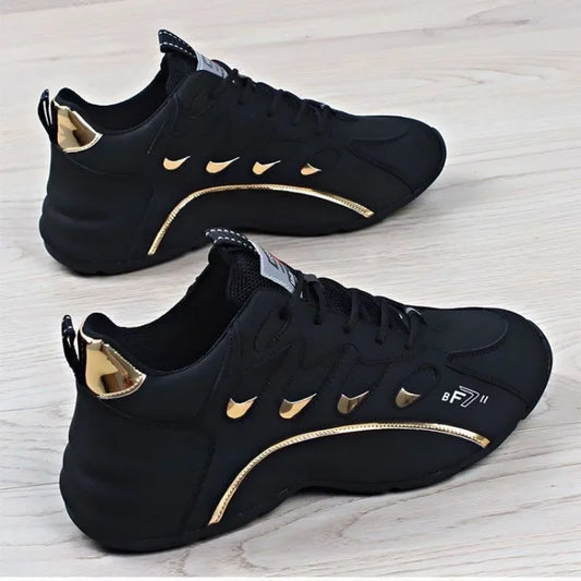 Men Casual Sneakers for Light Soft Breathable Vulcanize Shoes Soft Leather Sneakers Zapatillas De Mujer