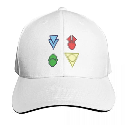 Twilight Imperium 4th Edition Technology Symbols Pixel Art (Square) Baseball Cap Sun Hat For Children Man Women's