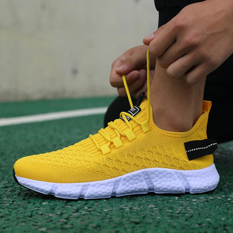Trendy sportovní móda Pánské tenisky Prodyšné lehké běžecké boty Nové pánské a dámské ležérní tenisky na chůzi Tenis Feminino
