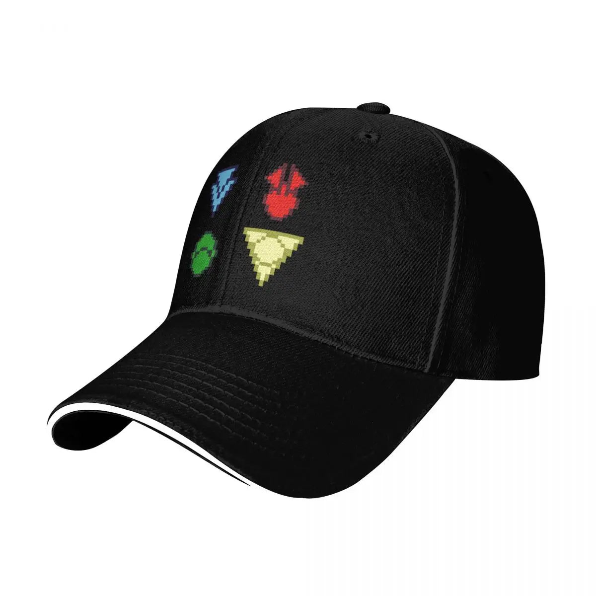 Twilight Imperium 4th Edition Technology Symbols Pixel Art (Square) Baseball Cap Sun Hat For Children Man Women's
