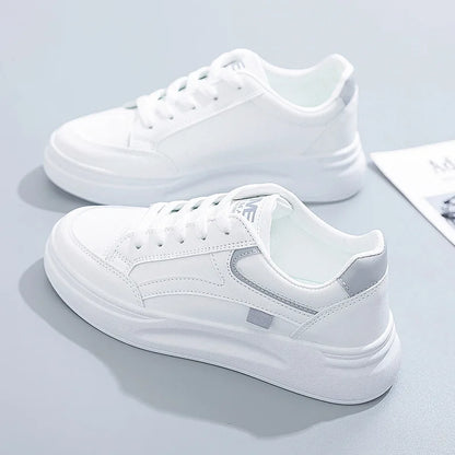 Baskets pour femmes, chaussures de sport tendance, chaussures confortables et décontractées, baskets à lacets pour femmes, Tenis Feminino
