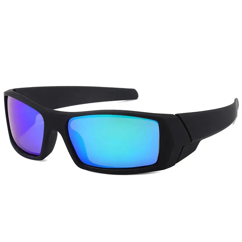 Polarized Sunglasses For Sports Sunglasses Trendy Retro Rectangular Wrap Around Vintage Uv380 Eye Protection Fishing Glasses