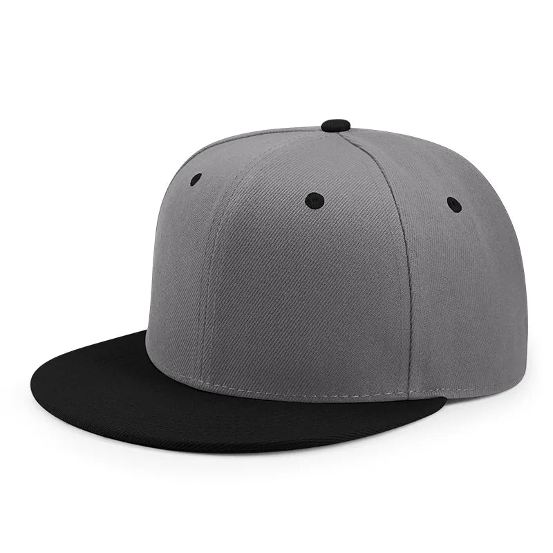Full Closed Fitted Cap Hat New York Size Plus Large Trucker Men Bill Hip Hop Solid Baseball Snapback Blank Flat Visor Brim Era