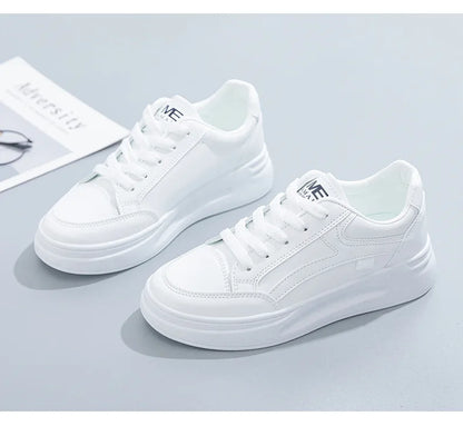 Baskets pour femmes, chaussures de sport tendance, chaussures confortables et décontractées, baskets à lacets pour femmes, Tenis Feminino