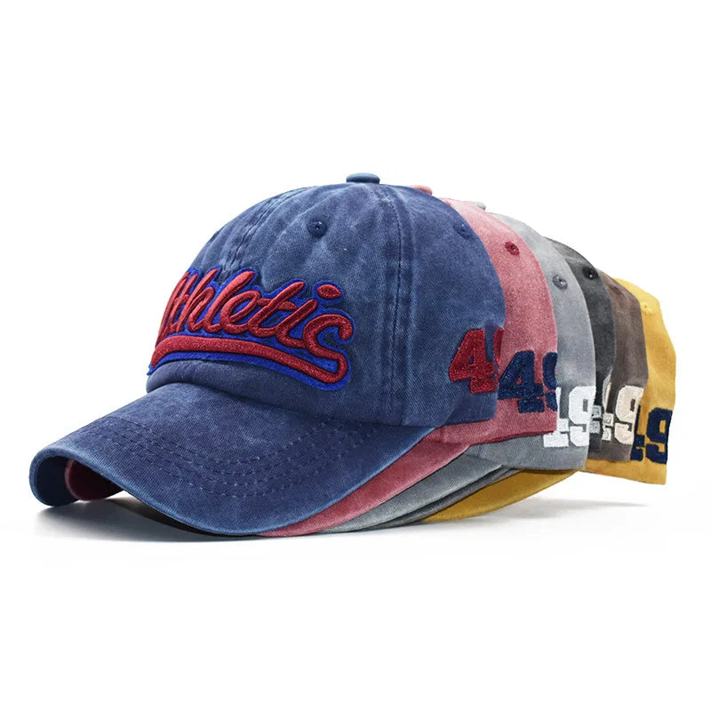 CNTANG Men's Baseball Cap Summer Fashion Cotton Letter Embroidery Hip Hop Hat Snapback Casual Outdoor Men Sports Caps Adjustable