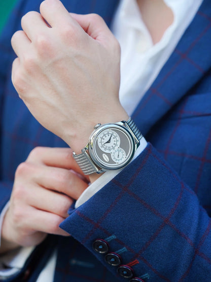 FARASUTE New Casual Fully Automatic Mechanical Men Watch Luxury Sapphire Stainless Steel Wristwatch 5Bar Waterproof Reloj Hombre
