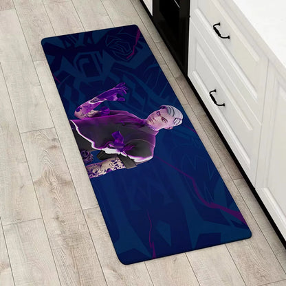 Game Fortnites Entrance Front Door Doormat Non-slip Kitchen Rug Living Room Rugs Balcony Bathroom Foot Mat Floor Mats Carpet
