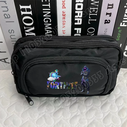 Estojo para Canetas Fortnite com Padrão Criativo do Jogo, Estojo Harajuku, Bolsa de Arrumação para Rapaz e Rapariga, Material de Regresso às Aulas, Presentes de Aniversário e Festa