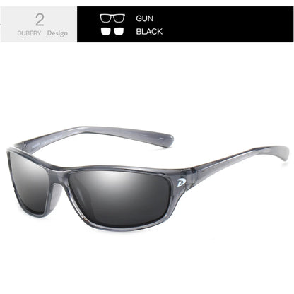 DUBERY Polarized UV400 Protection Sunglasses For Men And Women 10 Colors Model 135