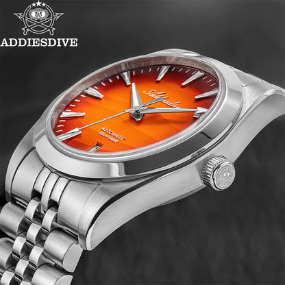 ADDIESDIVE NEW 39mm Men's Desert Texture Watch 200m Diver Sapphire Crystal AD2540 BGW9 Blue Luminous  Mechanical Automatic Watch