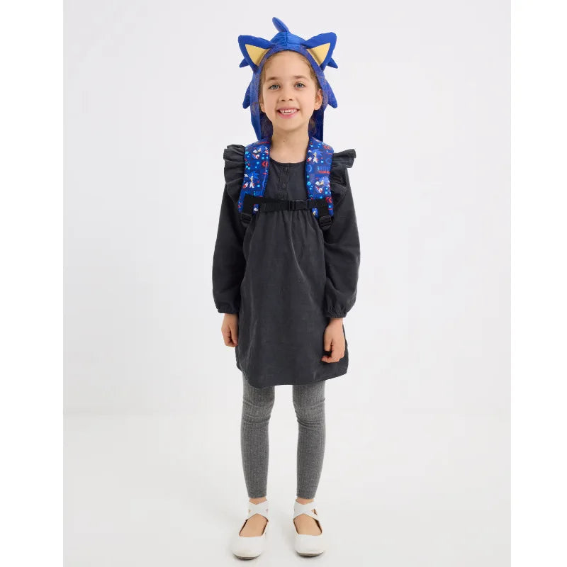 Children's Meal Bag, Large Sonic Backpack, Stress Relieving Backpack, Pencil Case, Super Hedgehog, Large Capacity Backpack, Gift