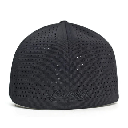 Mesh Short Brim Back Closed Baseball Cap Men Women Breathable Snapback Hats Fitted Dad Hat Adjustable Solid Trucker Style