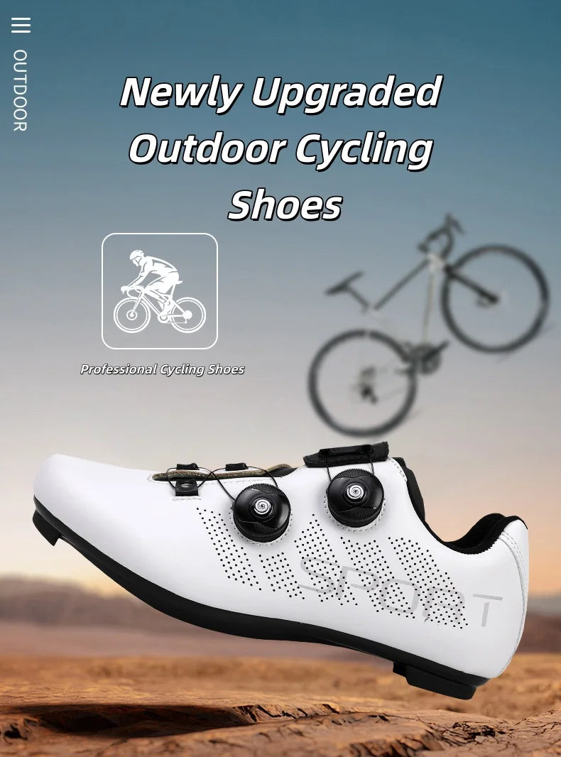 Cykelskor, andningsbara MTB-skor för män och kvinnor, trail- och mountainbike-skor, sportskor för landsvägscykling, SPD-pedalskor