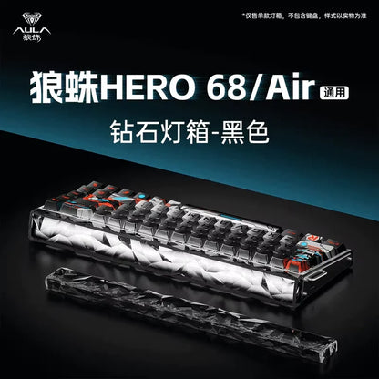 Nuovo AULA HERO 68HE/ULTRA Kit adesivi per tastiera gaming con switch magnetici e accessori per tastiera meccanica cablata custom e-sport