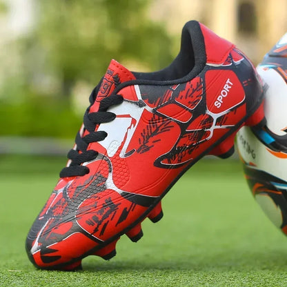 Nouveaux hommes enfants chaussures de Football crampons adulte bottes de Football professionnel ultraléger antidérapant herbe garçons chaussures d'entraînement livraison directe