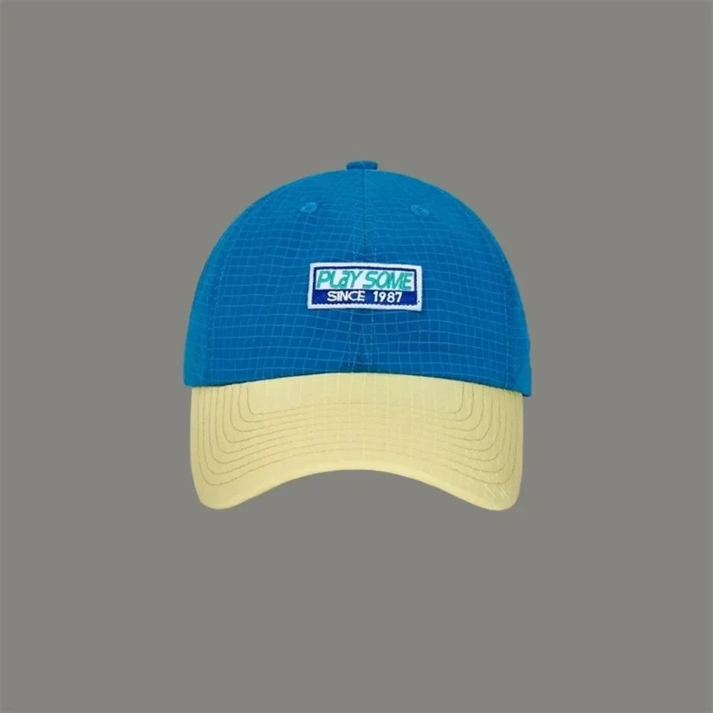Retro Japanese Style Hip-hop Hats 5 Panel Thin Flat Brimmed Baseball Cap Quick-drying Breathable Sunscreen Hat Unisex