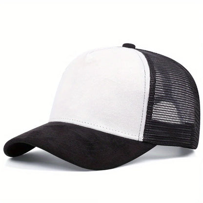 Unisex tinklinė beisbolo kepurė vyrams, lauko sportui, reguliuojamos „trucker“ kepurės, madingos išlenktos „dad cap“ kepurės vyrams ir moterims, kasdienio stiliaus, kvėpuojančios kepurės nuo saulės