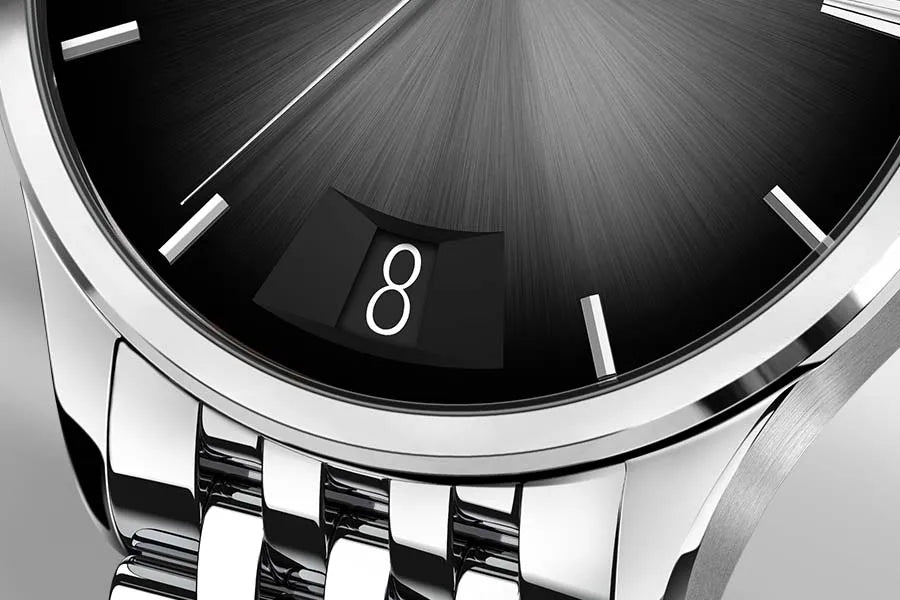AGELOCER Original Budapest Watch Men's Vogue Formal Big Calendar Automatic Mechanical Watch Birthday Gift for Men
