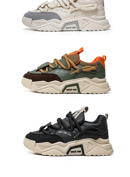 Sneakers casual da uomo - Moda primaverile - Scarpe da skateboard basse e versatili per uomo, adatte agli sport all'aria aperta