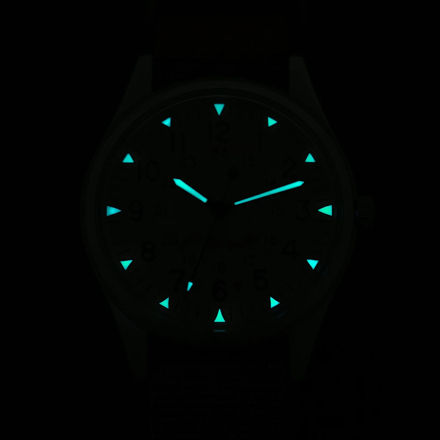 Militado ML07 Military Watch VH31 Quartz Movement Sapphire Crystal Luminous AR Coating Vintage Watches 100m Waterproof