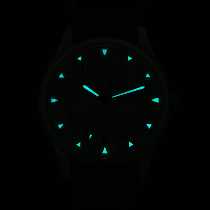 Militado ML07 Military Watch VH31 Quartz Movement Sapphire Crystal Luminous AR Coating Vintage Watches 100m Waterproof