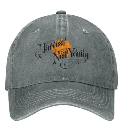 Neil Young Casual Baseball Cap Summer Harvest Trucker Hat Hot Sale Hunting Camping Hip Hop Hats Men Adult Fashion Baseball Caps