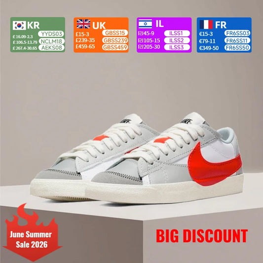 Nike Blazer Retro -vapaa-ajan lenkkarit, klassinen retro-muotoilu, mukava pehmustus, monipuolinen tyyli, unisex-malli DQ8769-100