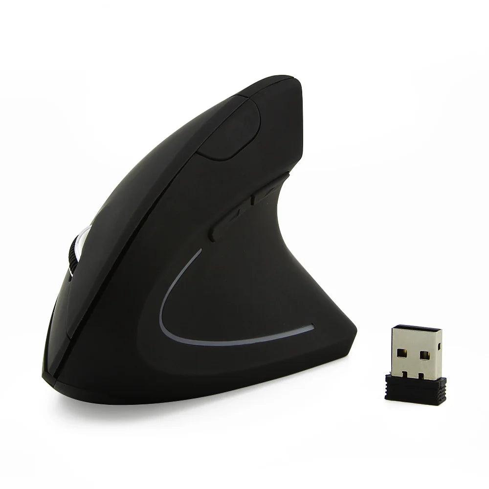 NEW Wireless Vertical Mouse 2.4GHz DPI Adjustable Optical Wrist-care Mice Backlight Gaming Mice For Laptop Tablet Mac iPad