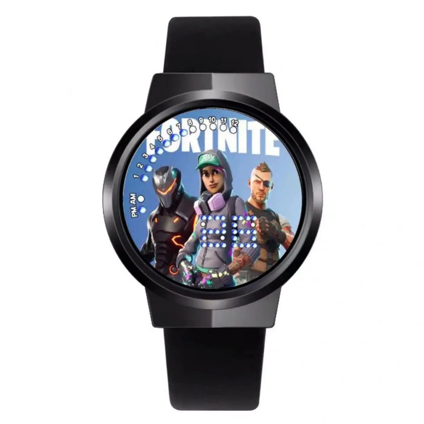 Fortnite Watch Cute Fashion  Cartoon Personalized Kawaii Touch Night Light LED Student Electronic Watch Gift for Friends