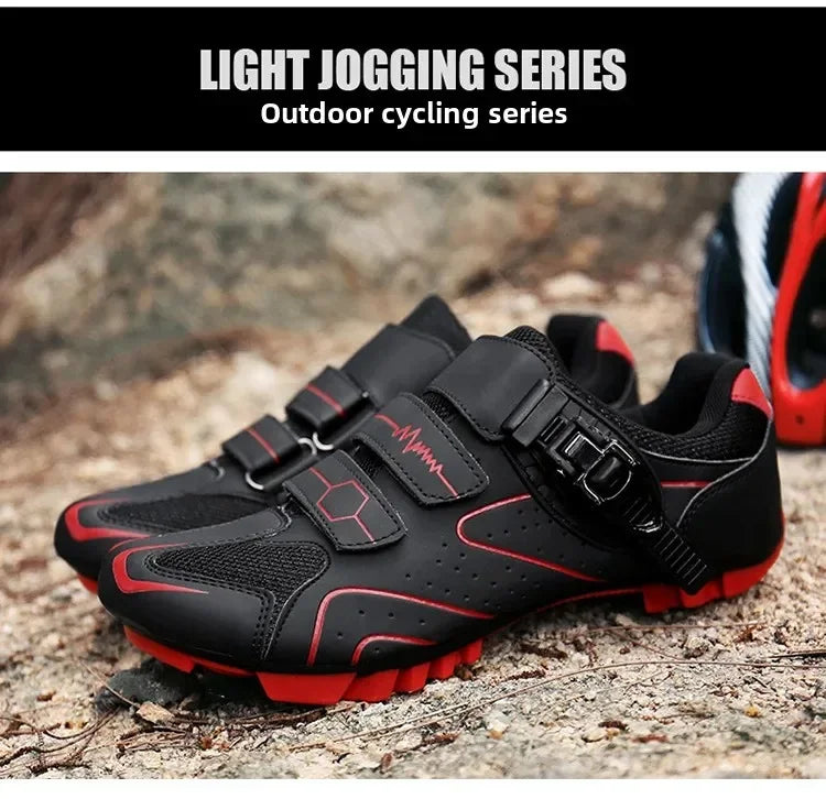 Scarpe da ciclismo unisex con suola rigida – Scarpe da bici da strada 4-Season con pedali a sgancio rapido, ideali per la MTB e gli sport all’aria aperta