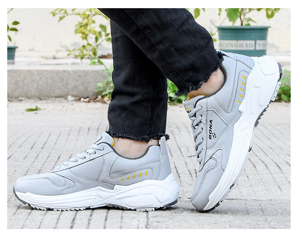BONA New Designers Classics Tenisky Běžecké boty Dámské outdoorové sportovní boty Pohodlné běžecké boty Dámské vycházkové boty