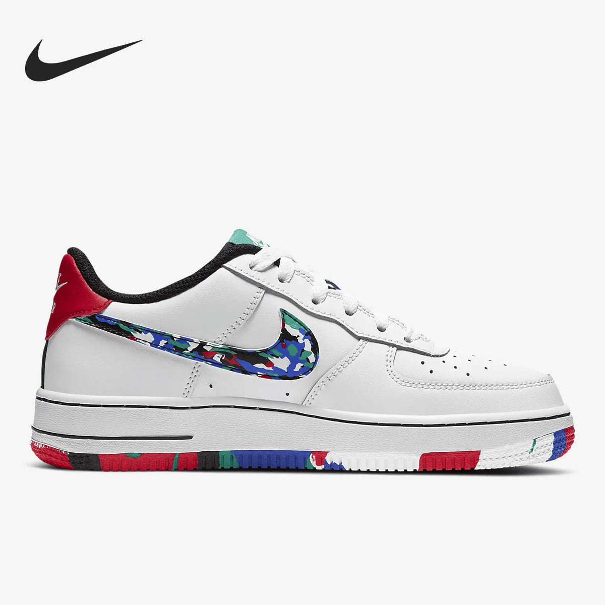 Nike originele AF1 Air Force One seizoensnieuwe lage casual boardschoenen voor dames CU4632-100