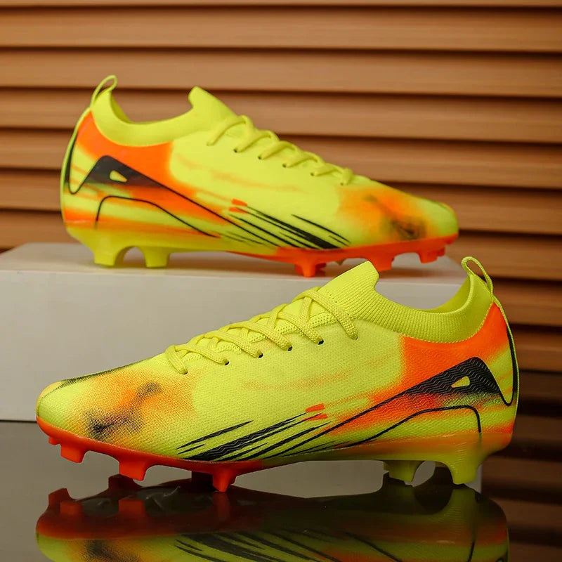 Nouvelles Chaussures de Football pour Homme, Modèle Original, Professionnelles pour l'Entraînement sur Gazon et Futsal, Antidérapantes pour Terrains Intérieurs et Extérieurs, 2025