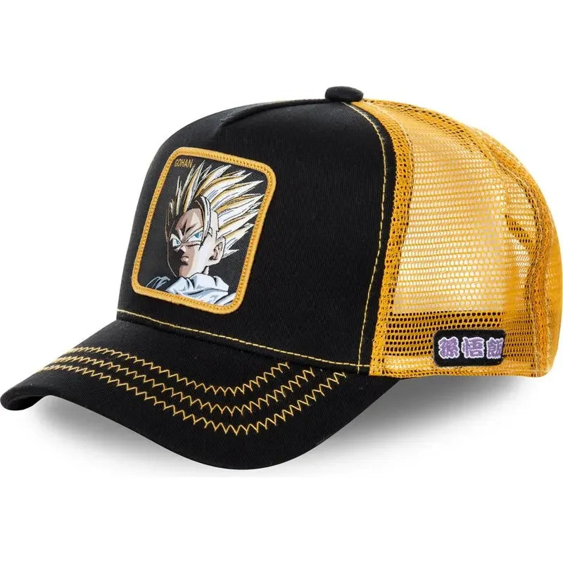 Όλα τα στυλ: Κασκέτο μπέιζμπολ Dragon Ball, κασκέτο με γείσο και κούμπωμα, ανδρικό κασκέτο με κέντημα, κασκέτο στυλ χιπ-χοπ, γείσο ηλίου, ρυθμιζόμενο κασκέτο τύπου «trucker» από πλέγμα
