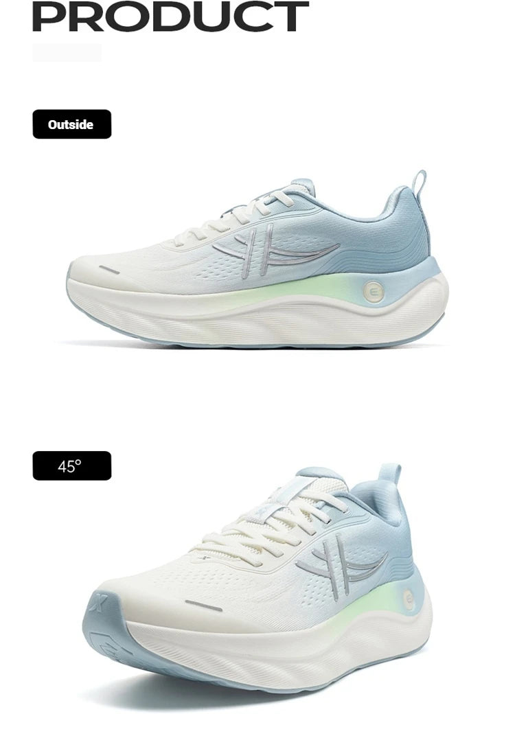 Xtep Cloud Wing 3.0 Men's Running Shoes 2025 Summer New Stability Shock Absorbing Wear Resistant Soft Sole Sneakers 875319110003