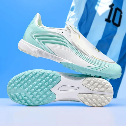 Nouvelles chaussures de football pour hommes, baskets de futsal, crampons, chaussures de football, pour terrain en herbe, montantes, pour l'extérieur, antidérapantes, pour l'intérieur, haute qualité, meilleures ventes