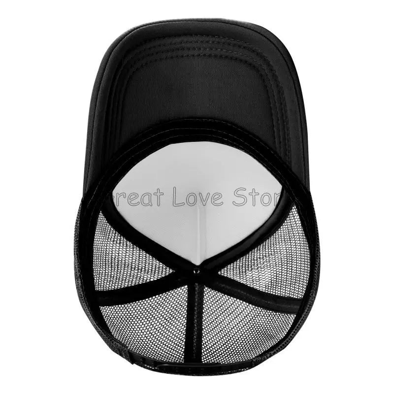 Capsule Corp Mesh Baseball Caps Unisex Hip-Hop Trucker Hat Anime DBZ Dad Hat Adjustable Racing Cap Summer Trucker Snapback Hats