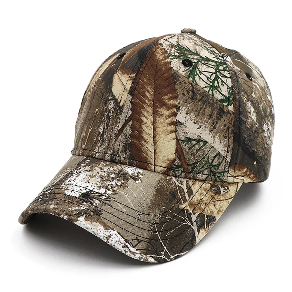 Camouflage Men Women Baseball Cap Outdoor Sports Jungle Hunting Sun Hat High Quality Unisex Cotton Tactical Hats Gorras MZ0438