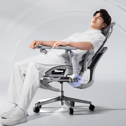 Cadeira de escritório em malha ergonómica, executiva, para computador e gaming, mobiliário moderno, giratória, com rodas e ajustável, Silla Gaming, cadeira ergonómica