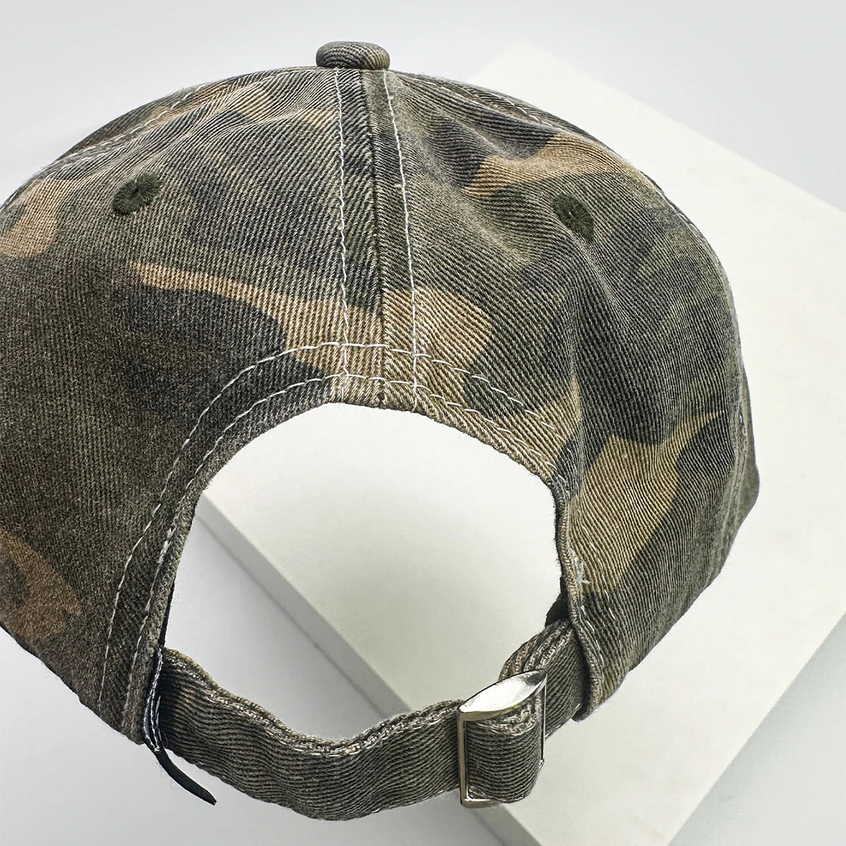 New Unisex American Style CAMO Letter Embroidery Baseball Hats Breathable Hip Hop Sunshade Peaked Caps Versatile Fashion Niche