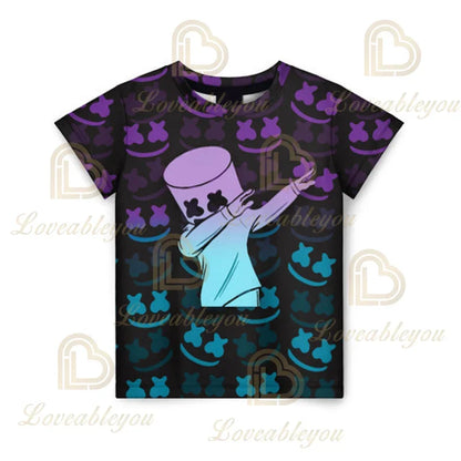 Battle Royale majica Fortnite T-shirt Victory Cartoon topovi za tinejdžere, dječja odjeća Hero Game Fortress Night 3D za dječake i djevojčice